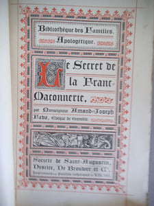Le secret de la Franc maçonnerie