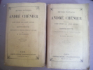 Œuvres po&eacute;tiques.. CHENIER Andr&eacute;. 