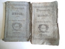 Almanachs de la Meuse année 1832 et année 1834  . Collectif