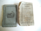 Almanachs de la Meuse année 1832 et année 1834  . Collectif
