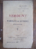 VERDUN!Paroles de guerre 1914 1918. . GINISTY Mgr