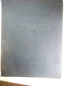 catalogue Maison centrale d'accessoires de pharmacie française  et étrangers