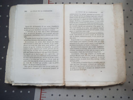La fille de la comédienne. MALOT Hector