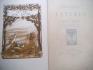 Lettres d'un satyre. DE GOURMONT Remy