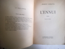  L'ennui. MORAVIA Alberto