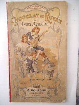 Catalogue chocolats de ROYAT-1906. ROUZAUD.A  