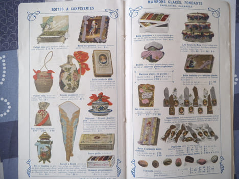 Catalogue chocolats de ROYAT-1906. ROUZAUD.A  