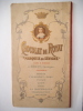 Catalogue chocolats de ROYAT-1906. ROUZAUD.A  