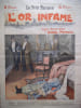 Affiche LE PETI PARISIEN.L’or inf&acirc;me..  GINO STARACE 