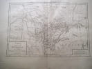 Carte de la Bourgogne et de la franche Comt&eacute; . Atlas Philippe de PRETOT