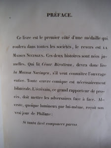 Histoire de la grandeur et de la décadence de CESAR BIROTTEAU parfumeur, chevalier de la légion d’honneur, adjoint au Maire du 2ème arrondissement de la ville de Paris
Nouvelle scène de la Vie Parisienne.