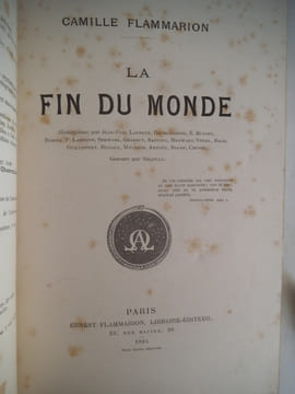 La Fin du Monde.. FLAMMARION Camille