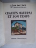 Charles Maurras et son temps.. DAUDET Léon