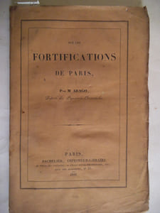Sur les fortifications de Paris.