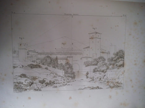 Applications de la perspective linéaire aux Arts du dessin . THIBAULT J.T. 