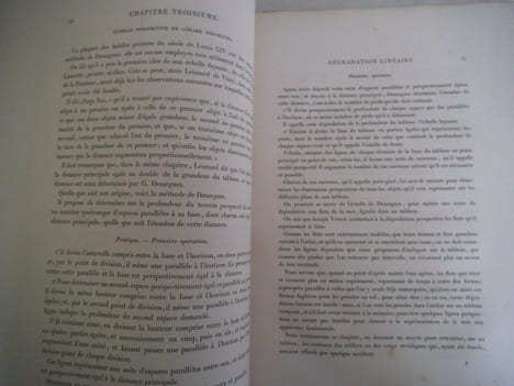 Applications de la perspective linéaire aux Arts du dessin . THIBAULT J.T. 