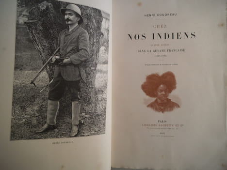 chez nos indiens quatre années dans la Guyane Française.1887-1891. COUDREAU Henri