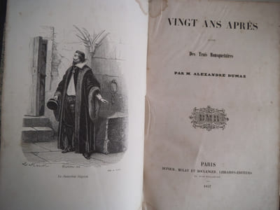 Vingt ans après suite des Trois Mousquetaires.