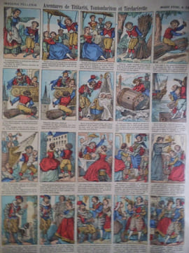album d’images pour garçons. Imagerie Pellerin Epinal