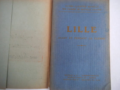 Guide illustré des champs de bataille-Michelin & Cie LILLE avant et pendant la guerre