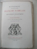 Les songes drôlatiques de PANTAGRUEL,suite de 10 gravures sur bois,mention de troisième édition. . Supplément aux œuvres de maître François RABELAIS.