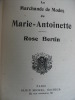 la marchande de modes de Marie Antoinette,Rose BERTIN. . LANGLADE Emile 