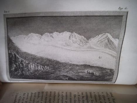 Description des Alpes Pennines ou Rhétiennes dédiées à S.R  très chrétienne Roi de France et de Navarre.. BOURRIT M.T.