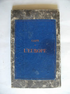 Carte de l’Europe (Nouvelle)en couleurs dressée par J.B NOELLAT et rectifiée en 1861