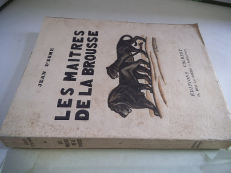 les maîtres de la brousse. D’ESME Jean