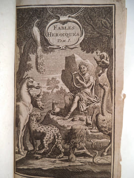 Fables héroïques . AUDIN / BRUZEN DE LA MARTINIERE
