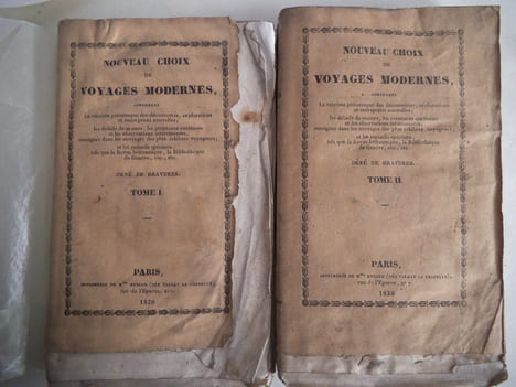 Nouveau choix de voyages modernes,contenant la relation pittoresque des découvertes,explorations,et entreprises nouvelles;les détails de ...