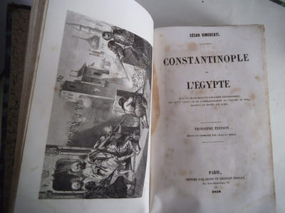 Constantinople et l’Egypte(traduit de l’italien)troisième édition revue et corrigée.Par Charles HERTZ.