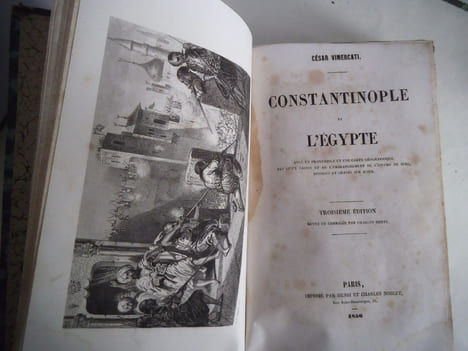 Constantinople et l’Egypte(traduit de l’italien)troisième édition revue et corrigée.Par Charles HERTZ.. VIMERCATI