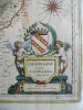 Carte de la Champagne Latine Campagnia Comitatus. BLAEU Joannem Amsterdam 