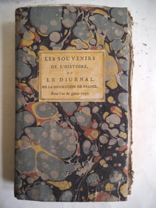 Les souvenirs de l'histoire ou le Diurnal de la Révolution de France pour l'an de grâce 1797.