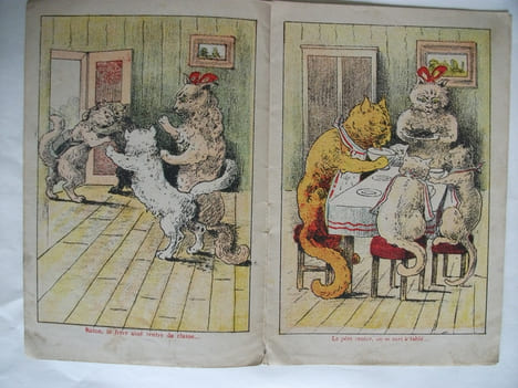 Une journée de Mme Raminagrobis imagerie. . Anonyme