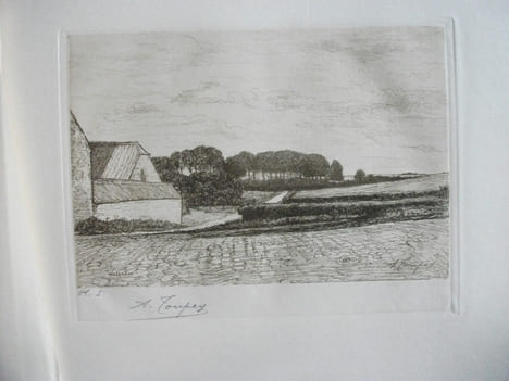 Le Champ de bataille de WATERLOO . TOUPEY Alexandre  