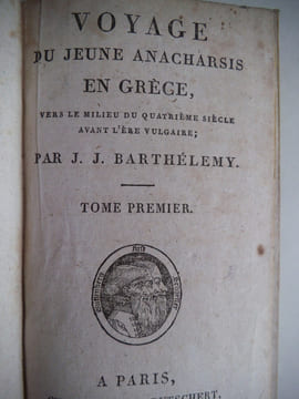 Voyage du Jeune Anacharsis en Grèce.. BARTHELEMY J.J