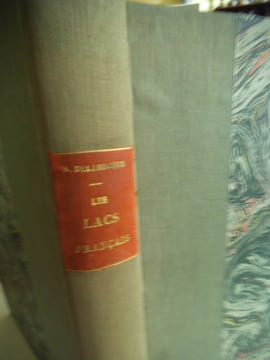 Les lacs français . DELEBECQUE André