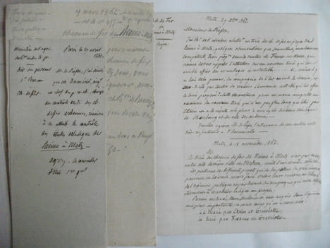 Chemin de fer ligne de Reims à Metz extrait du registre des délibérations rapport de M de Benoist, secrétaire de la commission.. Chemin de fer ligne ...