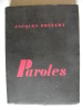 PAROLES . PREVERT Jacques 