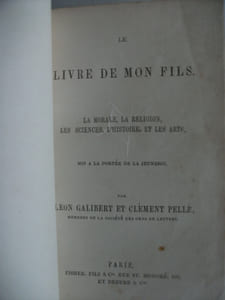 Le livre de mon fils