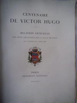 Centenaire de Victor HUGO.. Collectif 