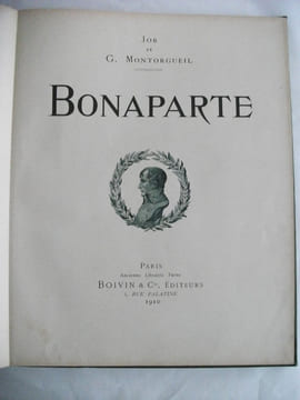 BONAPARTE . MONTORGUEIL G/JOB