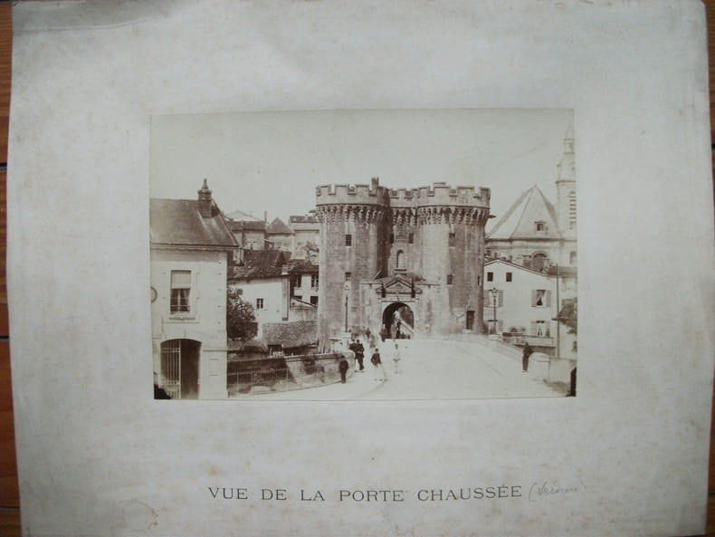 Verdun,la Porte Chauss&eacute;e. Verdun