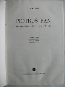 PIOTRUS PAN /PETER PAN