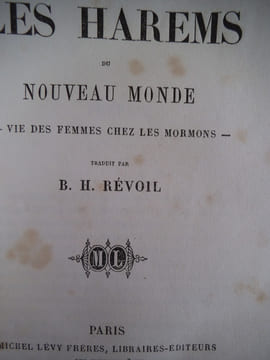 Les harems du Nouveau Monde. REVOIL B.H /Maria WARD