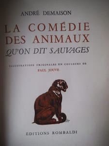 La comédie des animaux qu’on dit sauvages