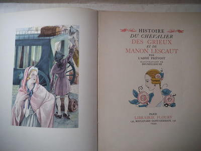 Histoire du Chevalier DES GRIEUX et de MANON LESCAUT