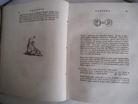 Ad numismata imperetorum Romanorum Aurea et argentea A Vaillantio edita, a d. Baldinio Aucta.. KHELL Von KHELLBURG Joseph.